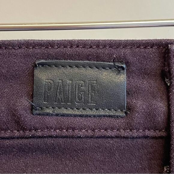 Paige 27 verdugo ankle skinny jeans zipper low rise - Picture 8 of 9